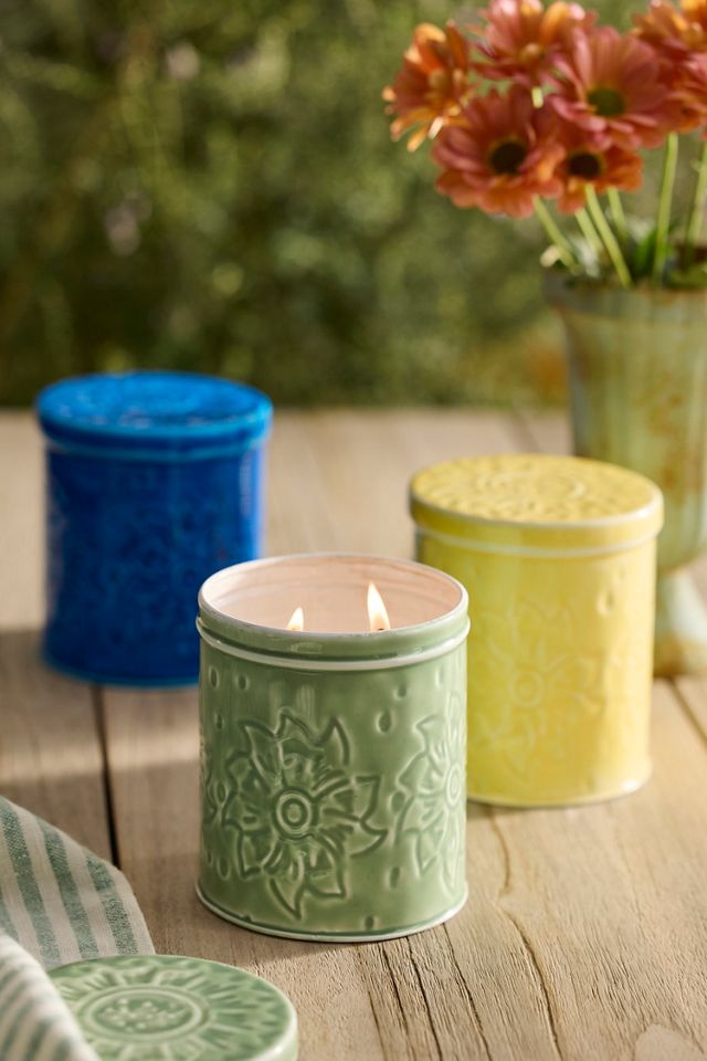 Summer Nights Enamel Citronella Candle #1