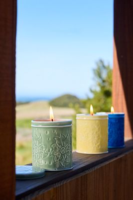 Summer Nights Enamel Citronella Candle