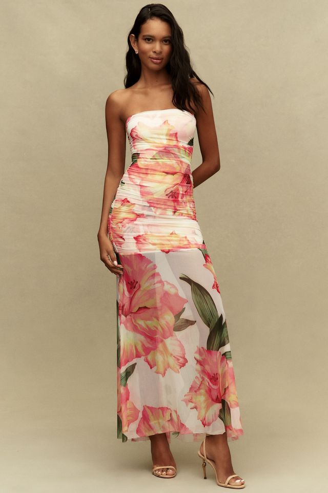Amanda Uprichard Leo Strapless Maxi Dress | Anthropologie