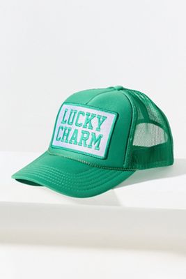 Anthropologie Green \'Irish Goodbye\' Trucker Hat Friday Feelin Irish Goodbye Trucker Hat | Anthropologie main image 2