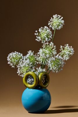 Circled Ceramic Vase