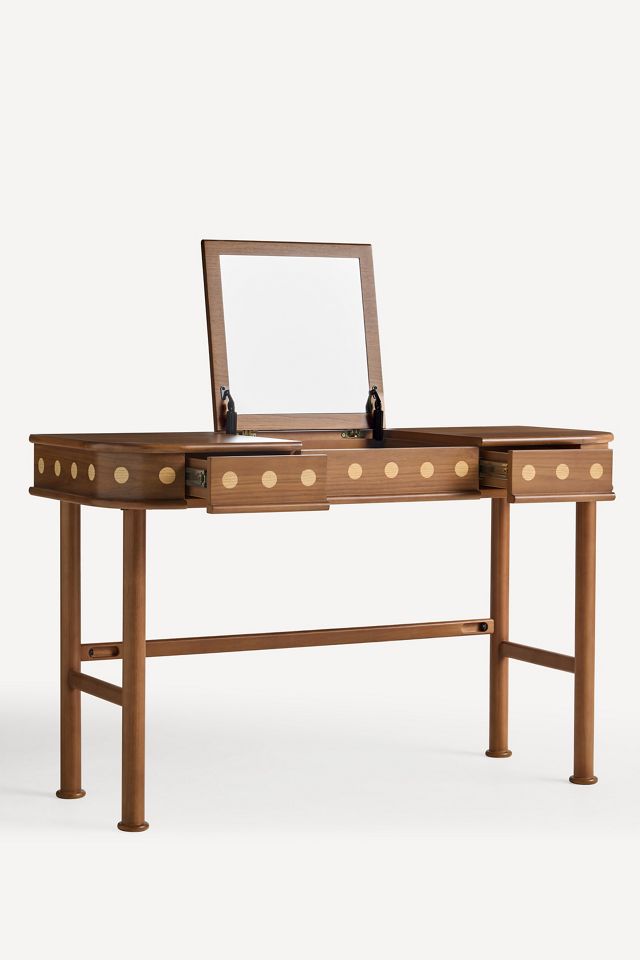 Helix Wood Makeup Vanity Desk #2