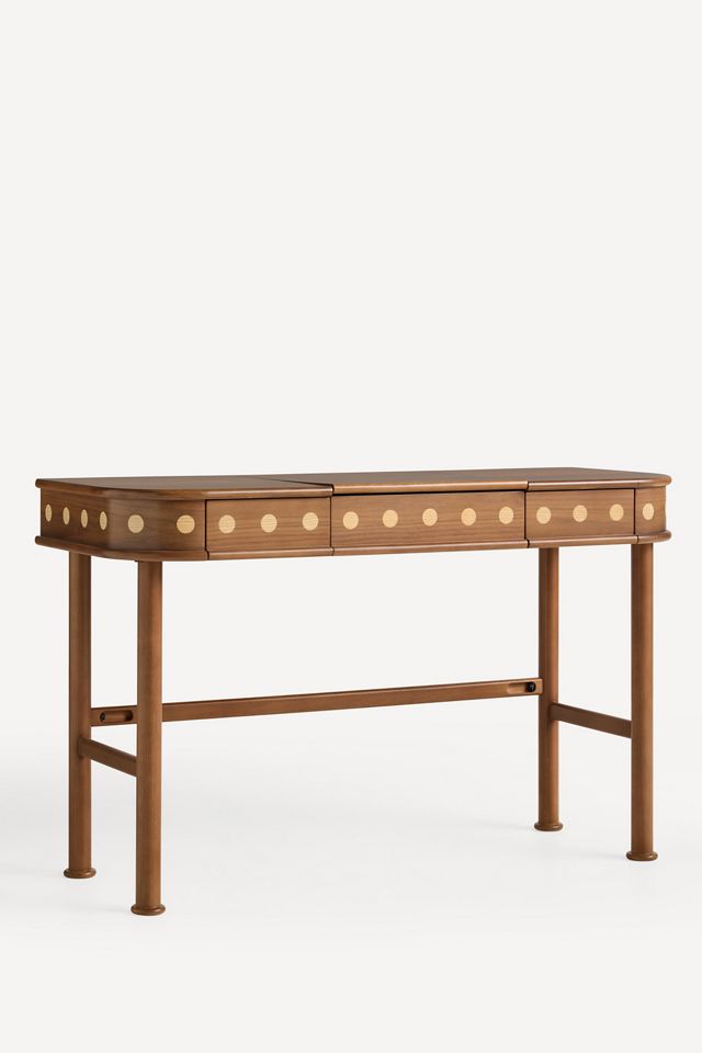 Helix Wood Makeup Vanity Desk #3