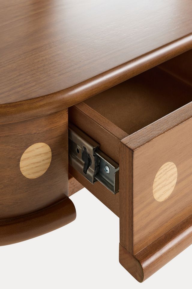 Helix Wood Makeup Vanity Desk #5