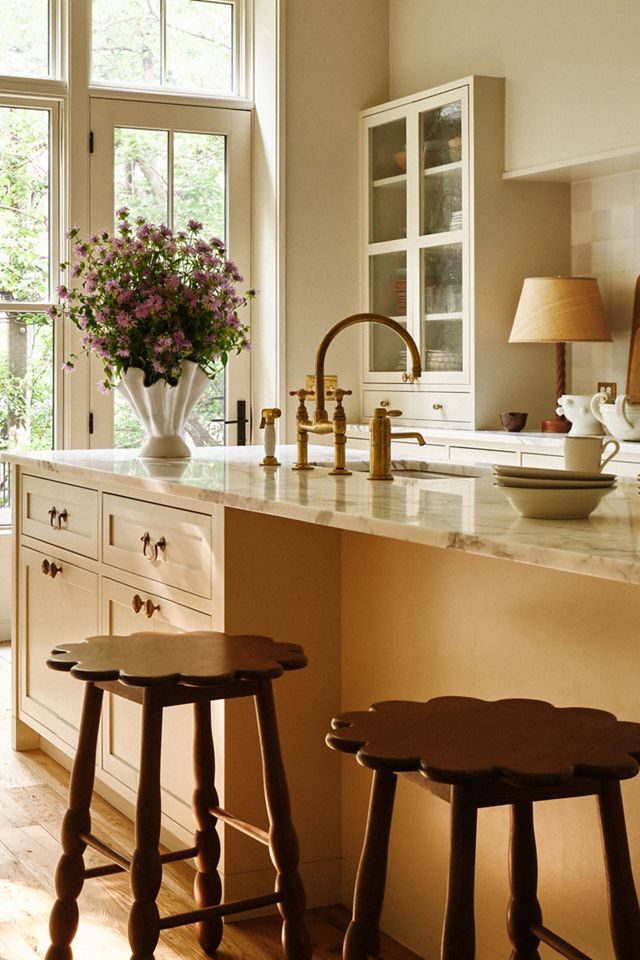 Fir Oak Counter Stool #2
