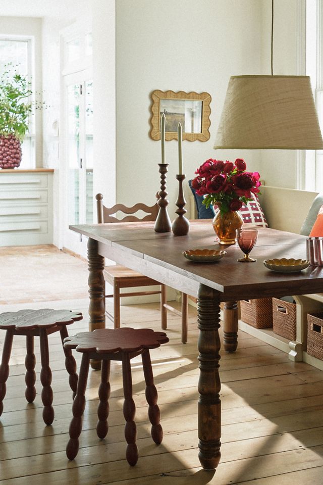 Fir Oak Dining Stool #4