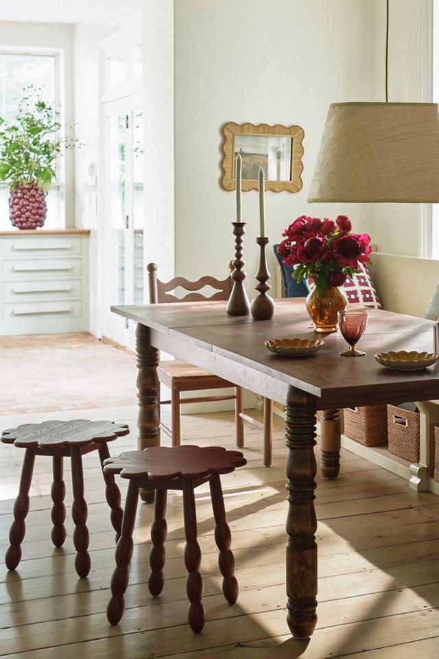 Fir Oak Dining Stool #3
