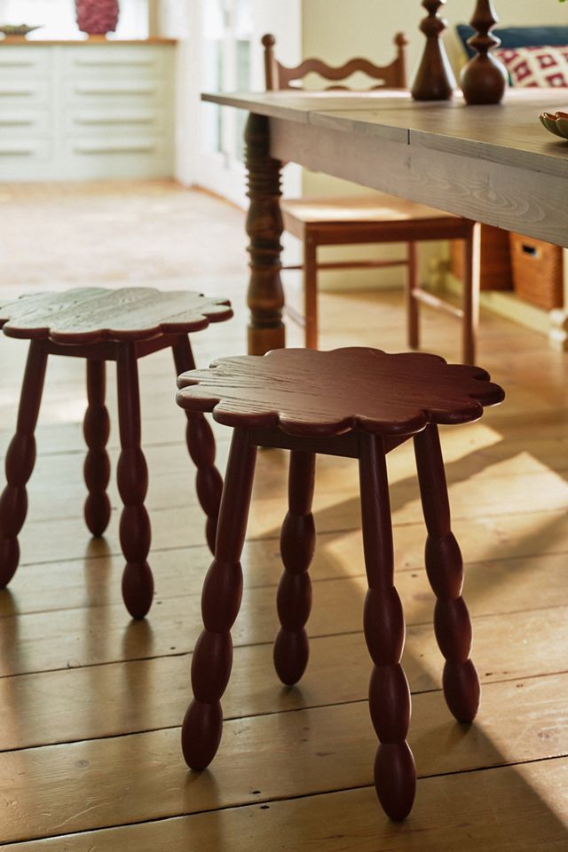 Fir Oak Dining Stool #4