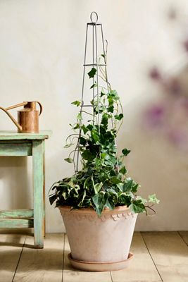 Square Iron Garden Obelisk