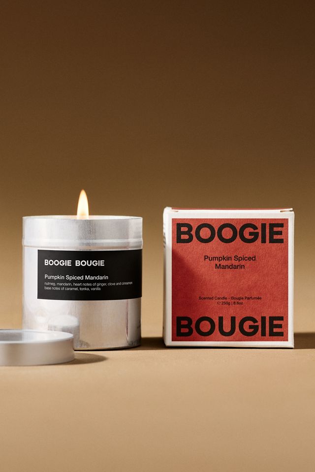 Boogie Bougie Gourmand Pumpkin Spiced Mandarin Boxed Tin Candle #1