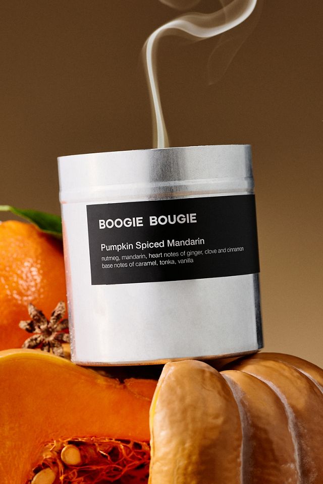 Boogie Bougie Gourmand Pumpkin Spiced Mandarin Boxed Tin Candle