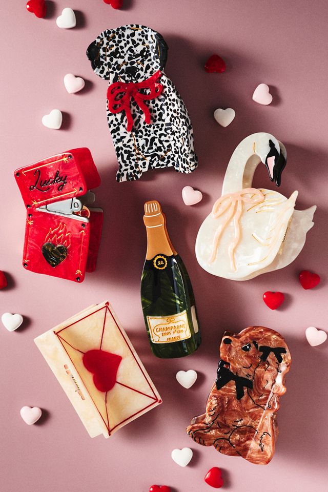 Solar Eclipse Swan Hair Claw Clip | Anthropologie