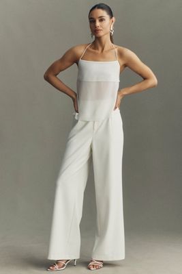 Mare Mare Easy Breezy Sheer Panel Tank Top