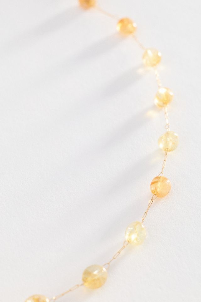 Collier à pierre flottante #1