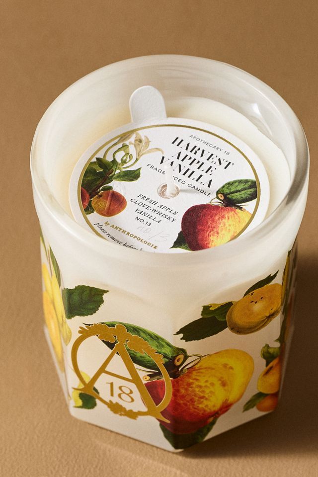 Apothecary 18 Fruity Harvest Apple & Vanilla Glass Candle #2