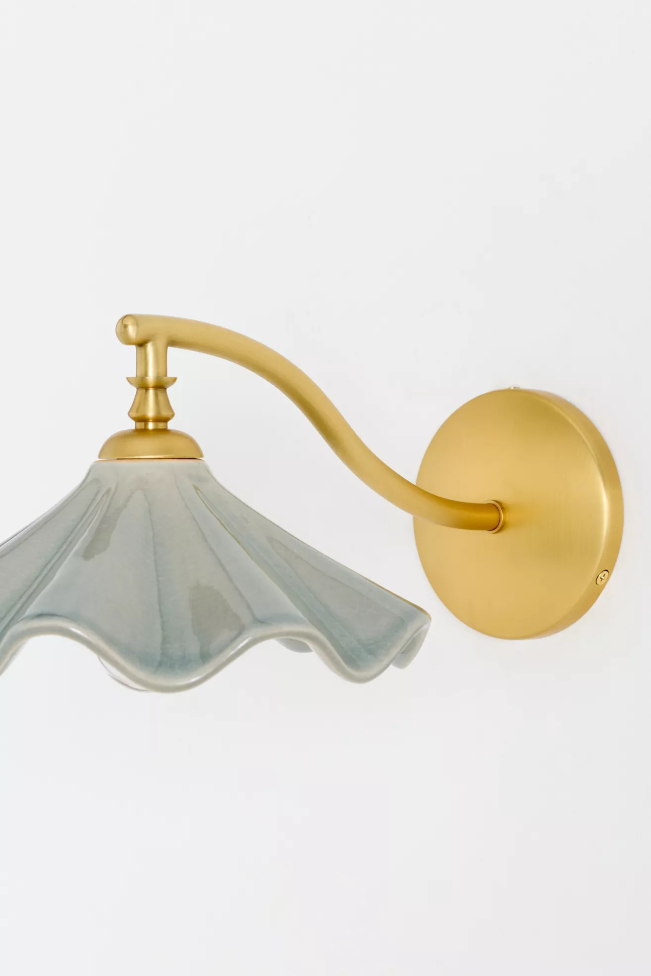 Bobbi Wavy Ceramic Sconce - thumbnail 8