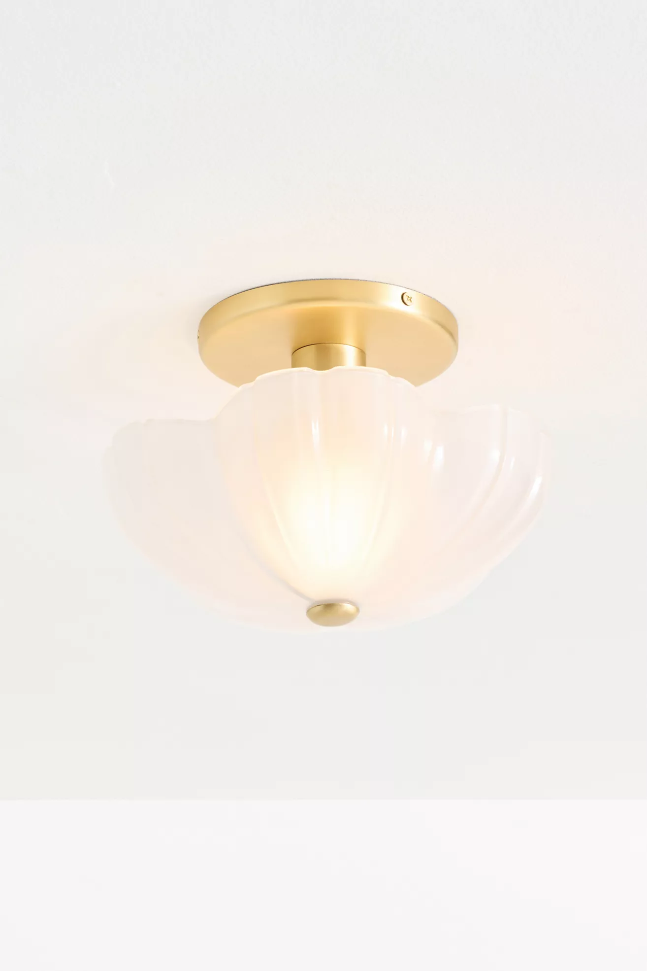 Flora Flower Glass Flush Mount - thumbnail 2