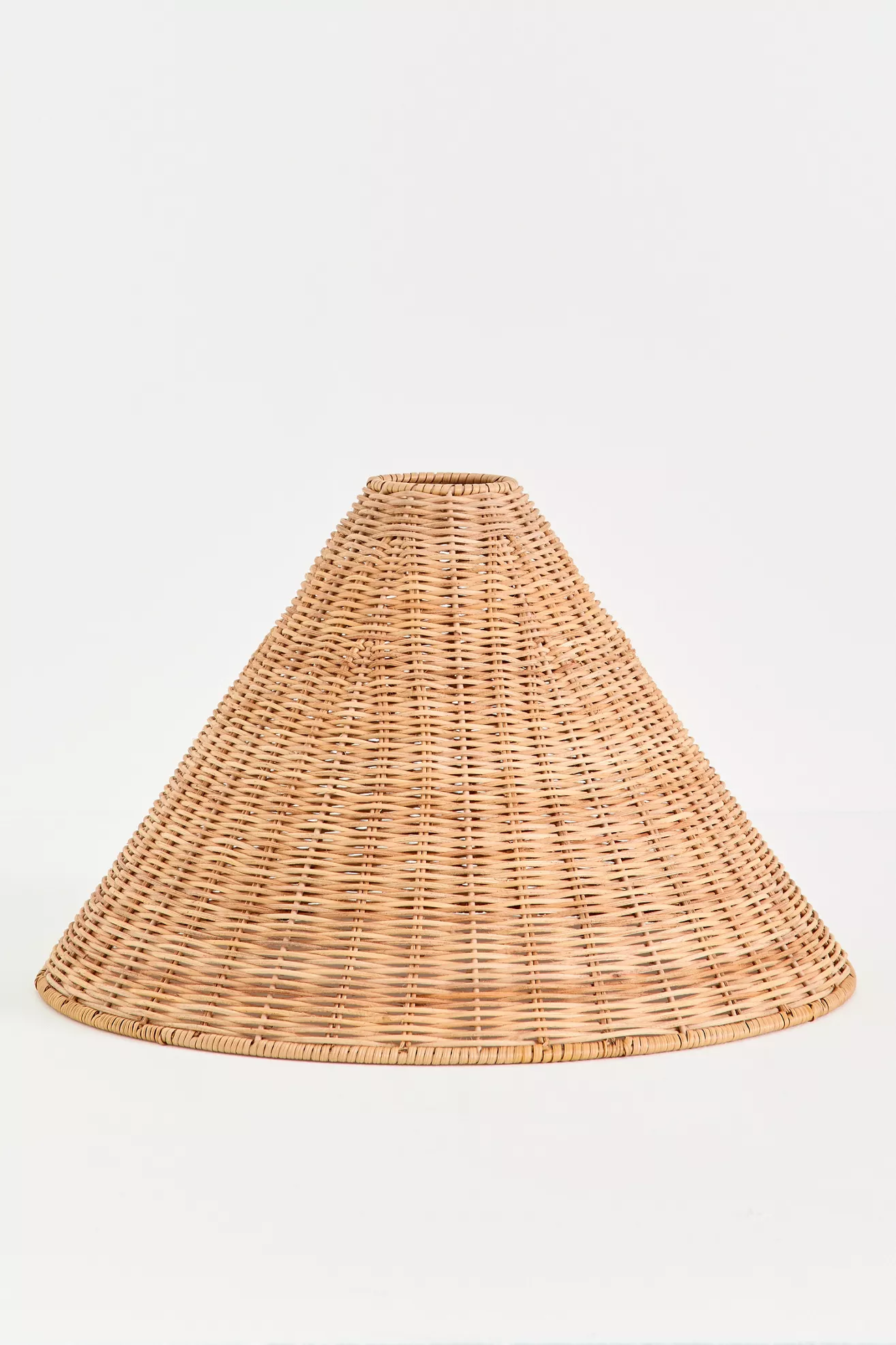 Woven Rattan Empire Lampshade
