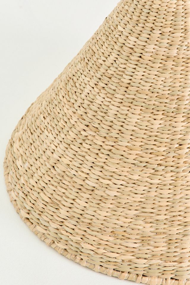 Woven Seagrass Empire Lampshade #1