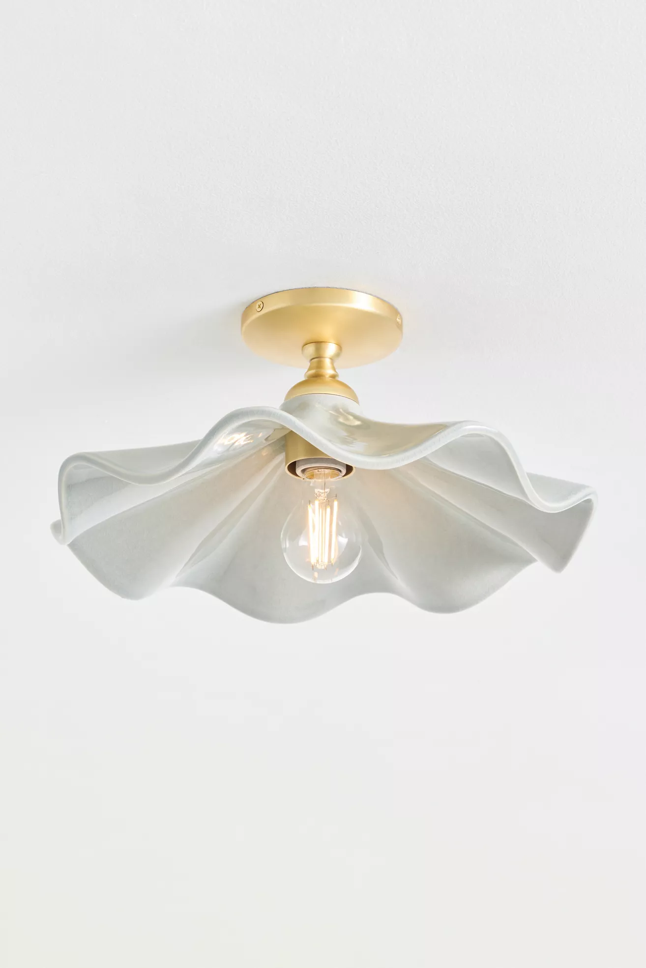 Bobbi Wavy Ceramic Flush Mount - thumbnail 5