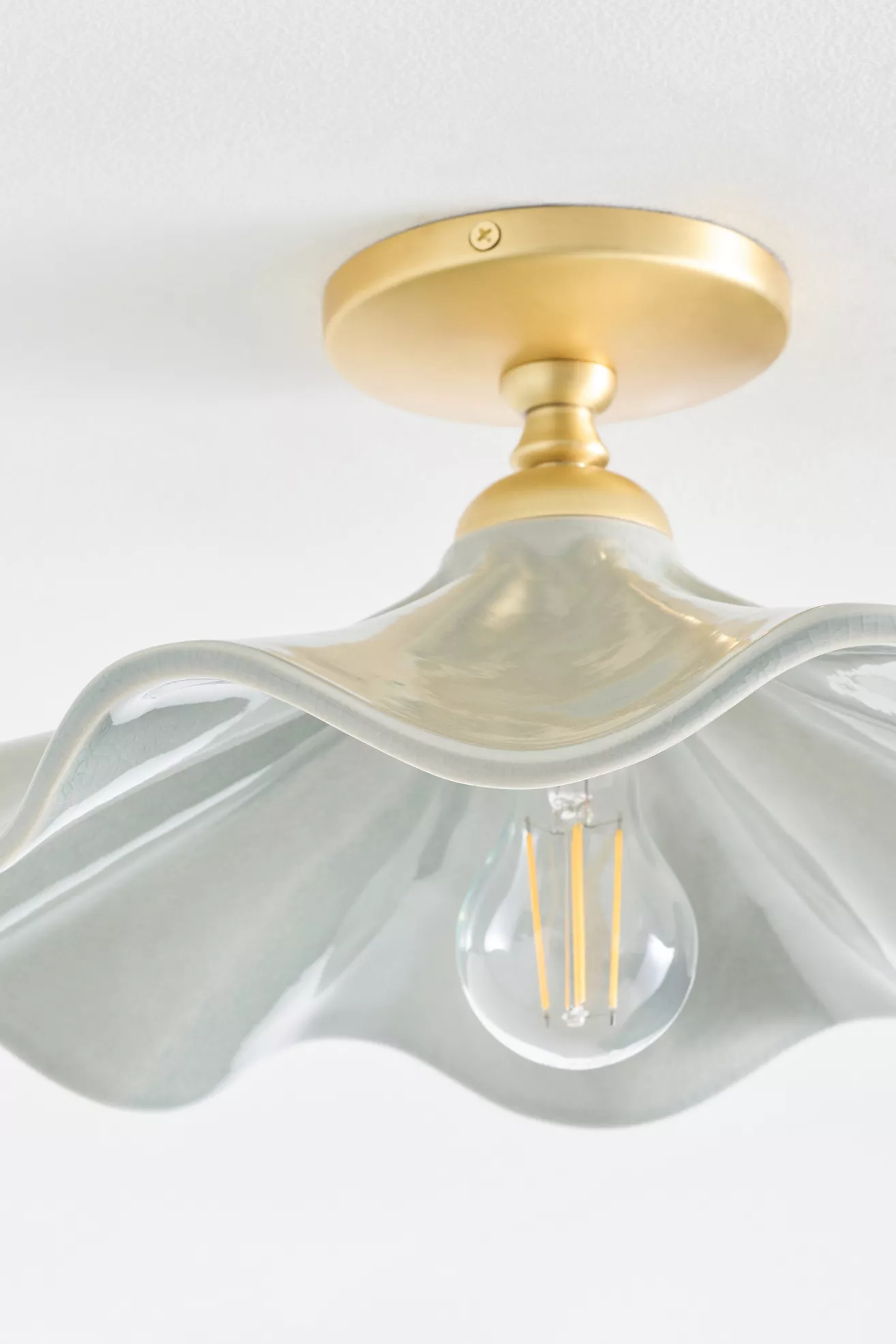 Bobbi Wavy Ceramic Flush Mount - thumbnail 6
