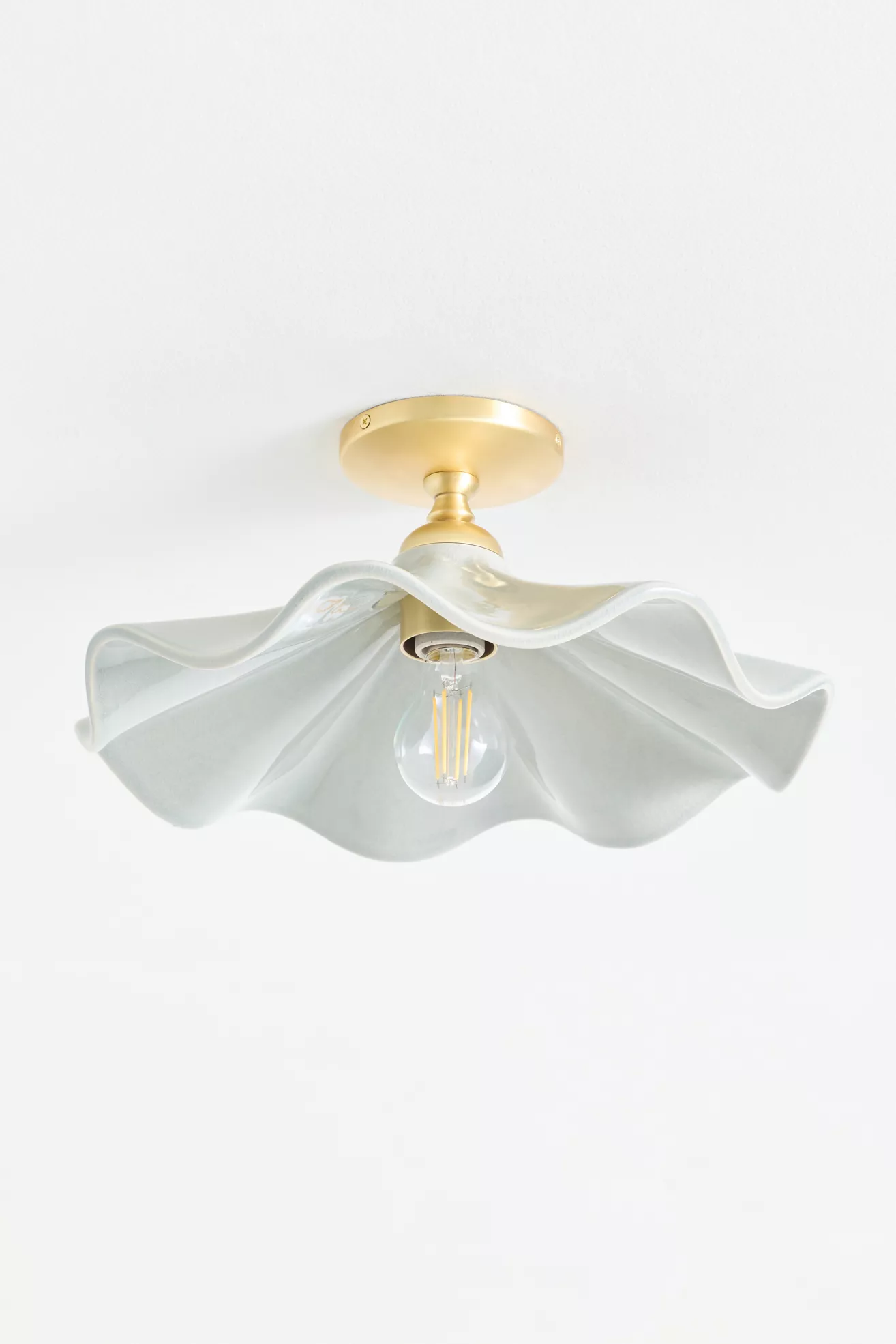 Bobbi Wavy Ceramic Flush Mount - thumbnail 4