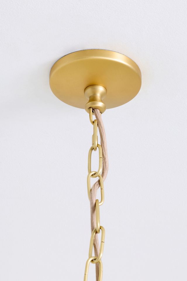 Bobbi Wavy Ceramic Pendant #3
