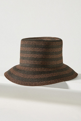 San Diego Hat Co. Nova Braided Straw Bucket Hat | Anthropologie