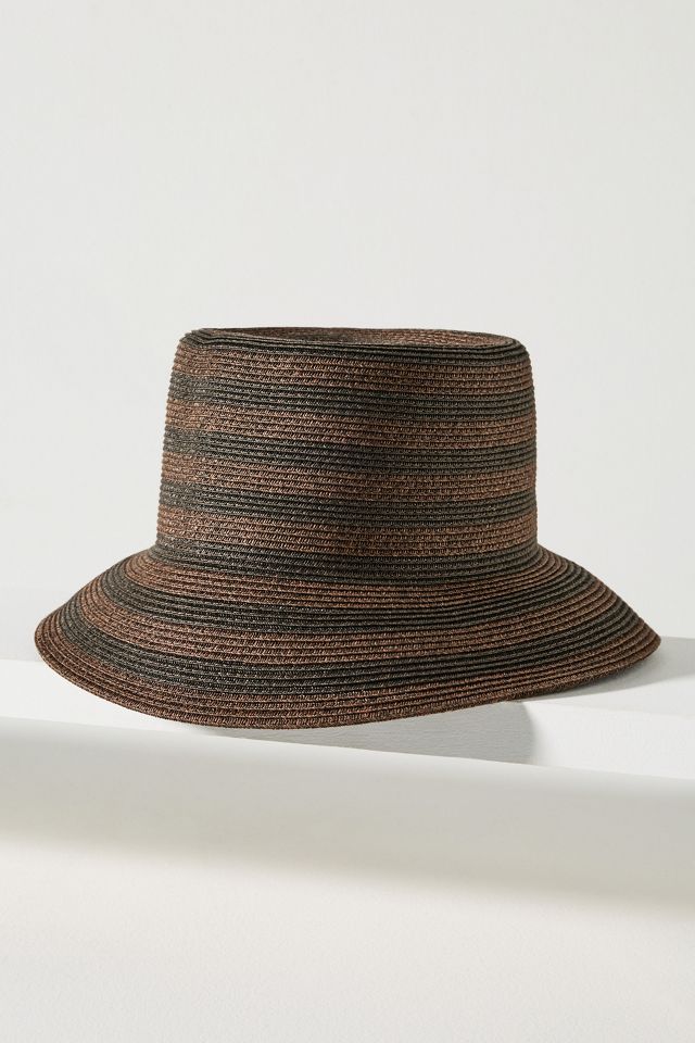 Anthropologie ASN Los Angeles Braided Band Knit Boater Hat Braided Trimmed Boater | Anthropologie main image 3