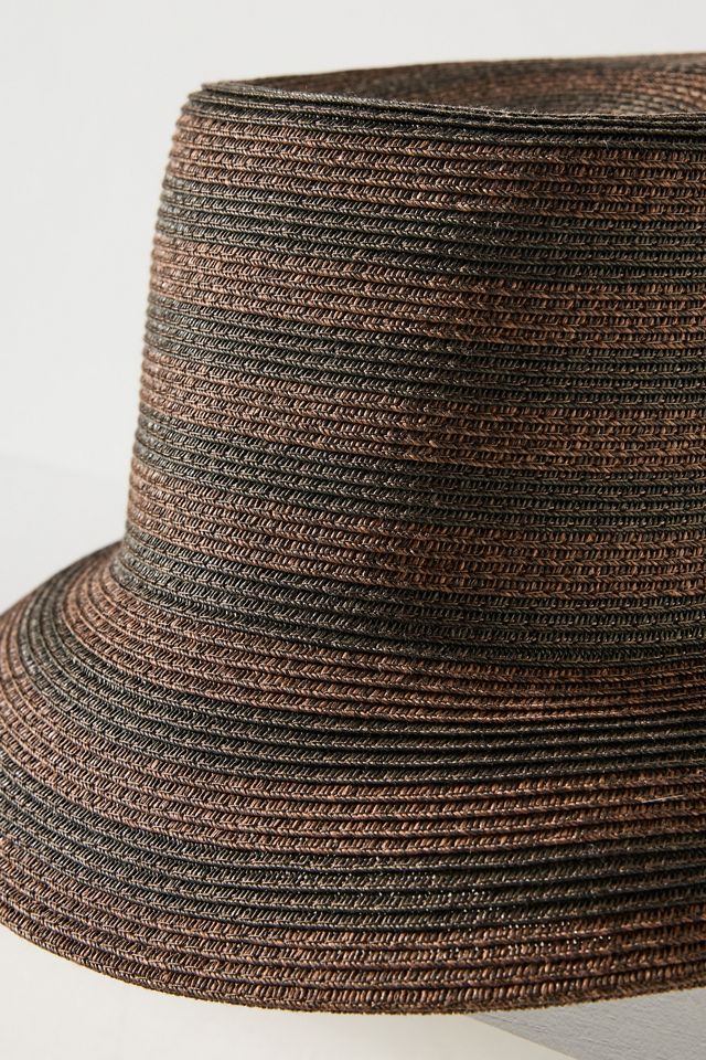 San Diego Hat Co. Nova Braided Straw Bucket Hat | Anthropologie