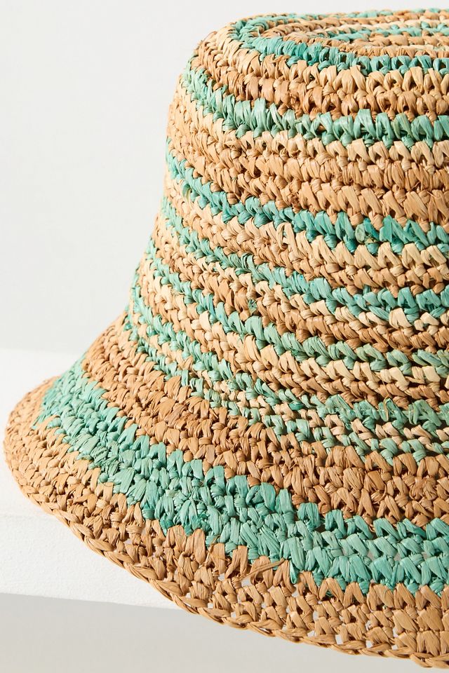 San Diego Hat Co. Daisy Crochet Bucket Hat #2
