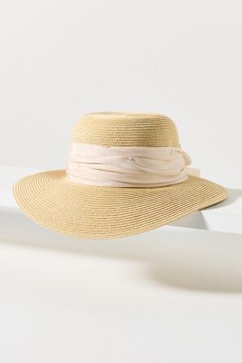 Lele Sadoughi Embroidered Straw Hat | Anthropologie display picture 3