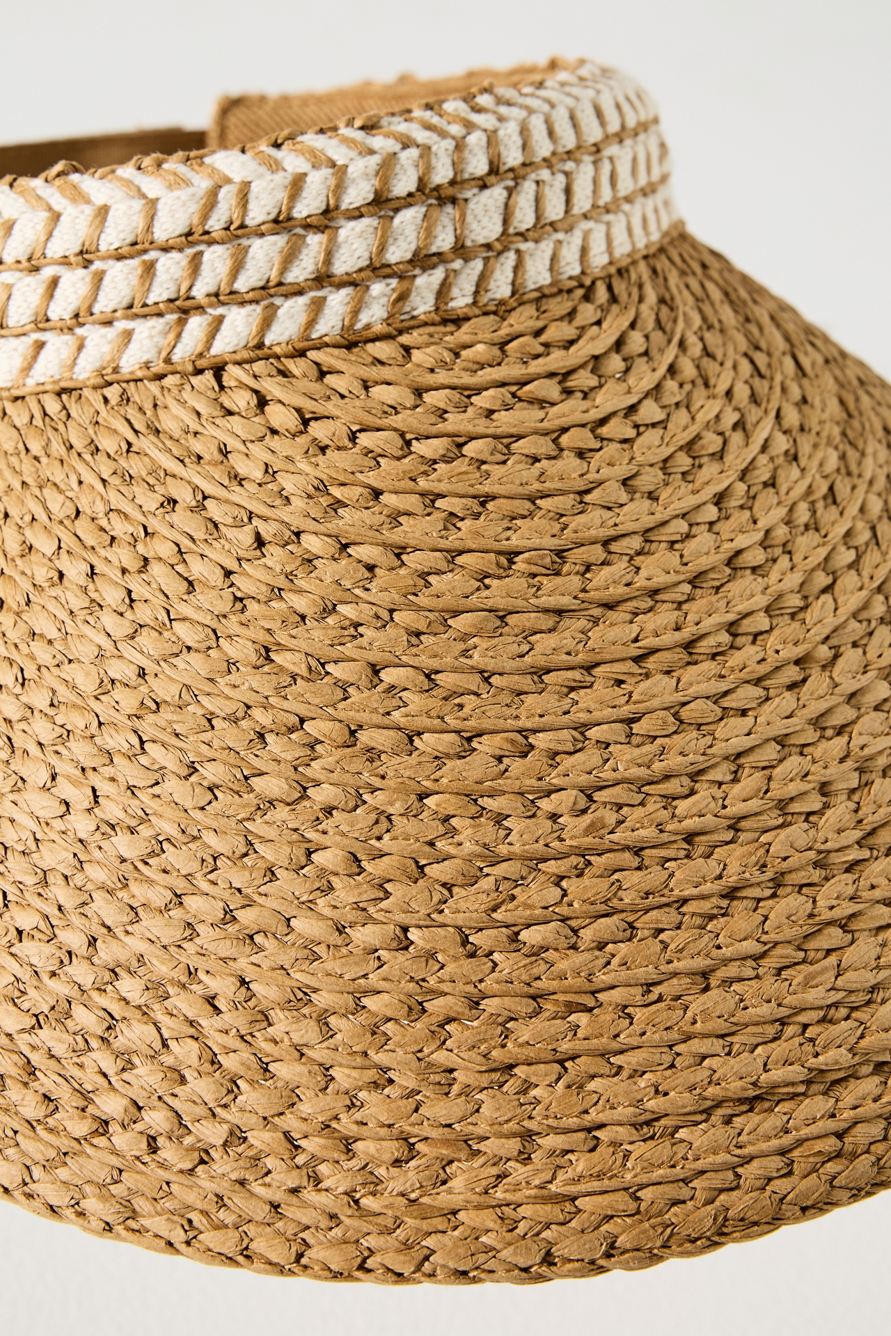 San Diego Hat Co. Poppy Braided Visor