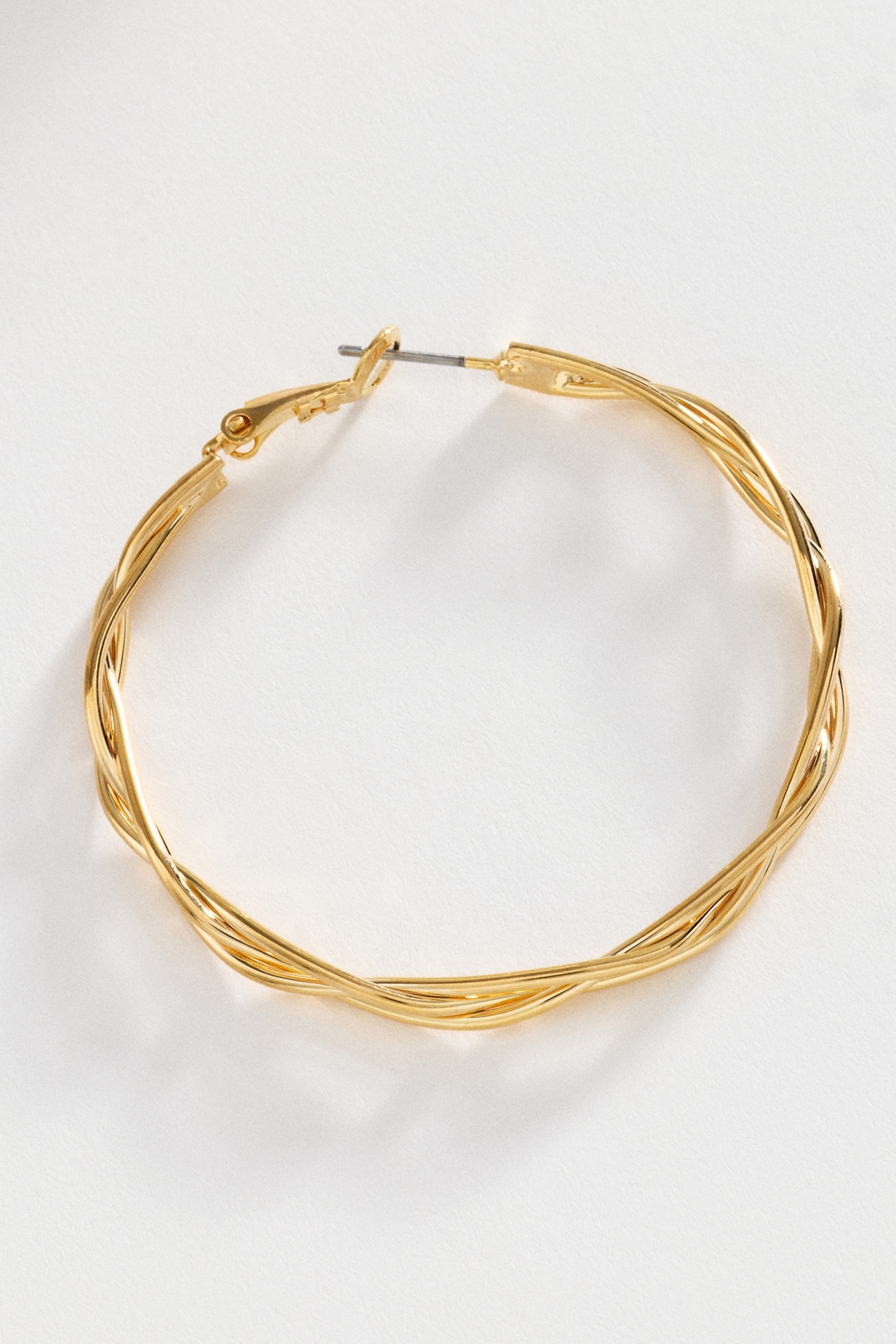 Twisted Nautical Hoop Earrings