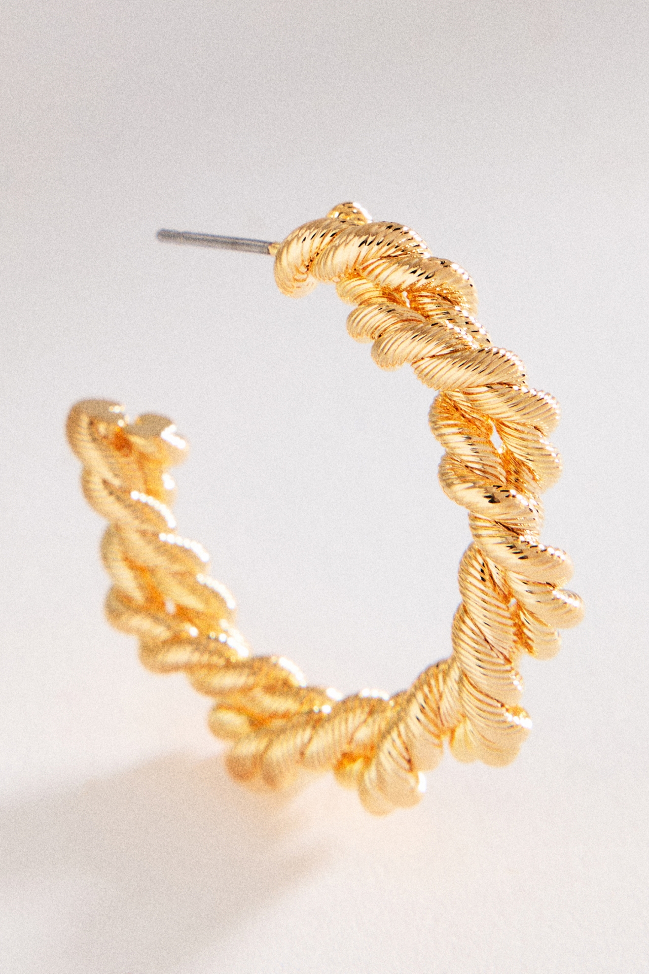 Petite Nautical Hoop Earrings