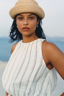 Wyeth‎ Adrian Hat from Anthropologie Wyeth Straw Boater Hat | Anthropologie main image 2