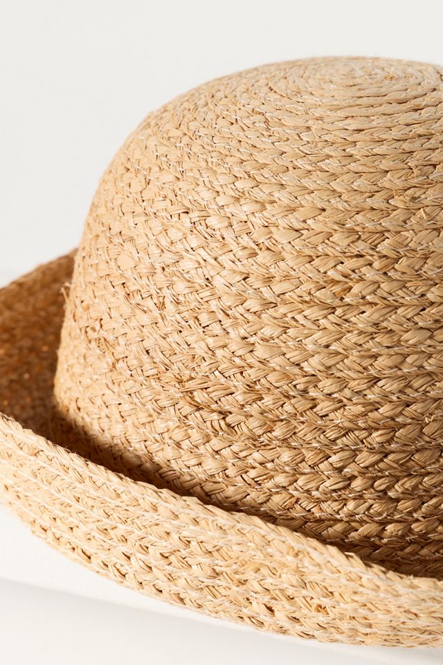 Wyeth Straw Pillbox Hat #3