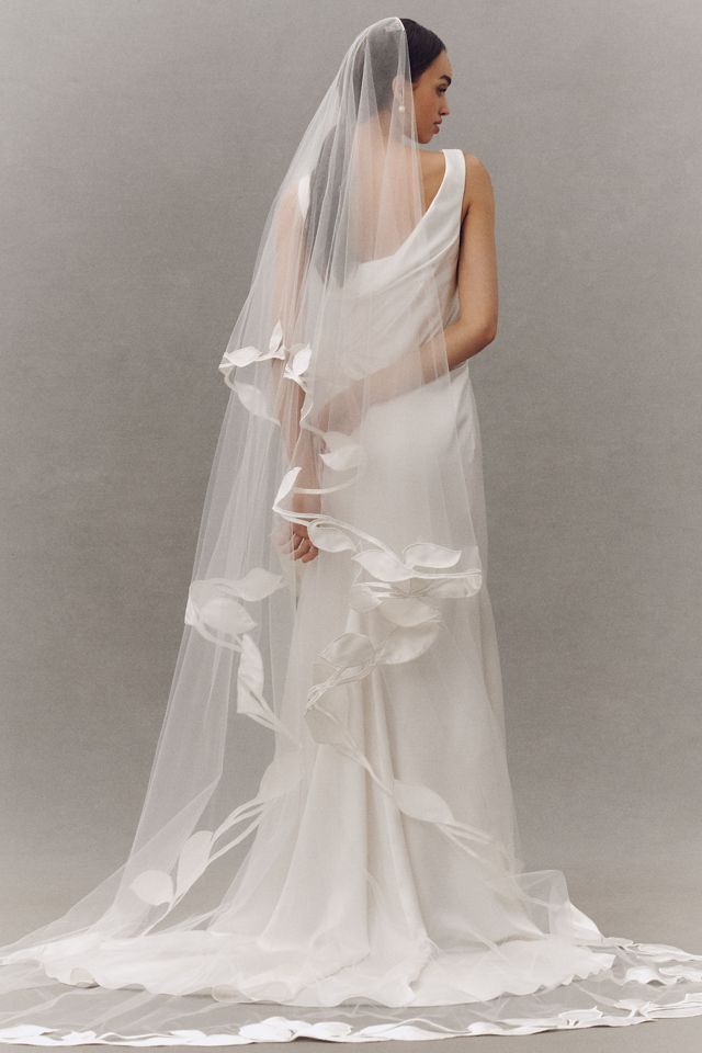 Enaura Large Petal Cathedral Veil #1
