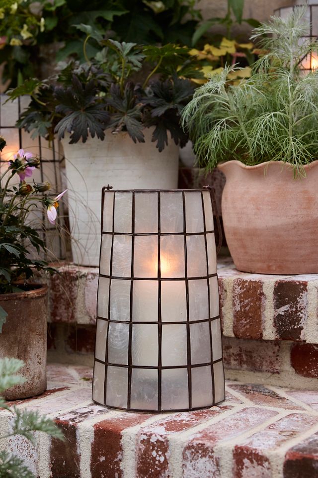 Capiz Shell Lantern #1