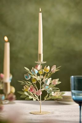 Tulip Iron Taper Holder