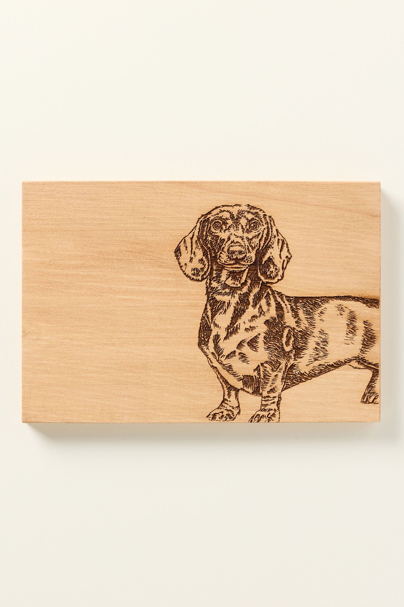 Selbrae House Dog Icon Cheeseboard - Dachshund, One Size