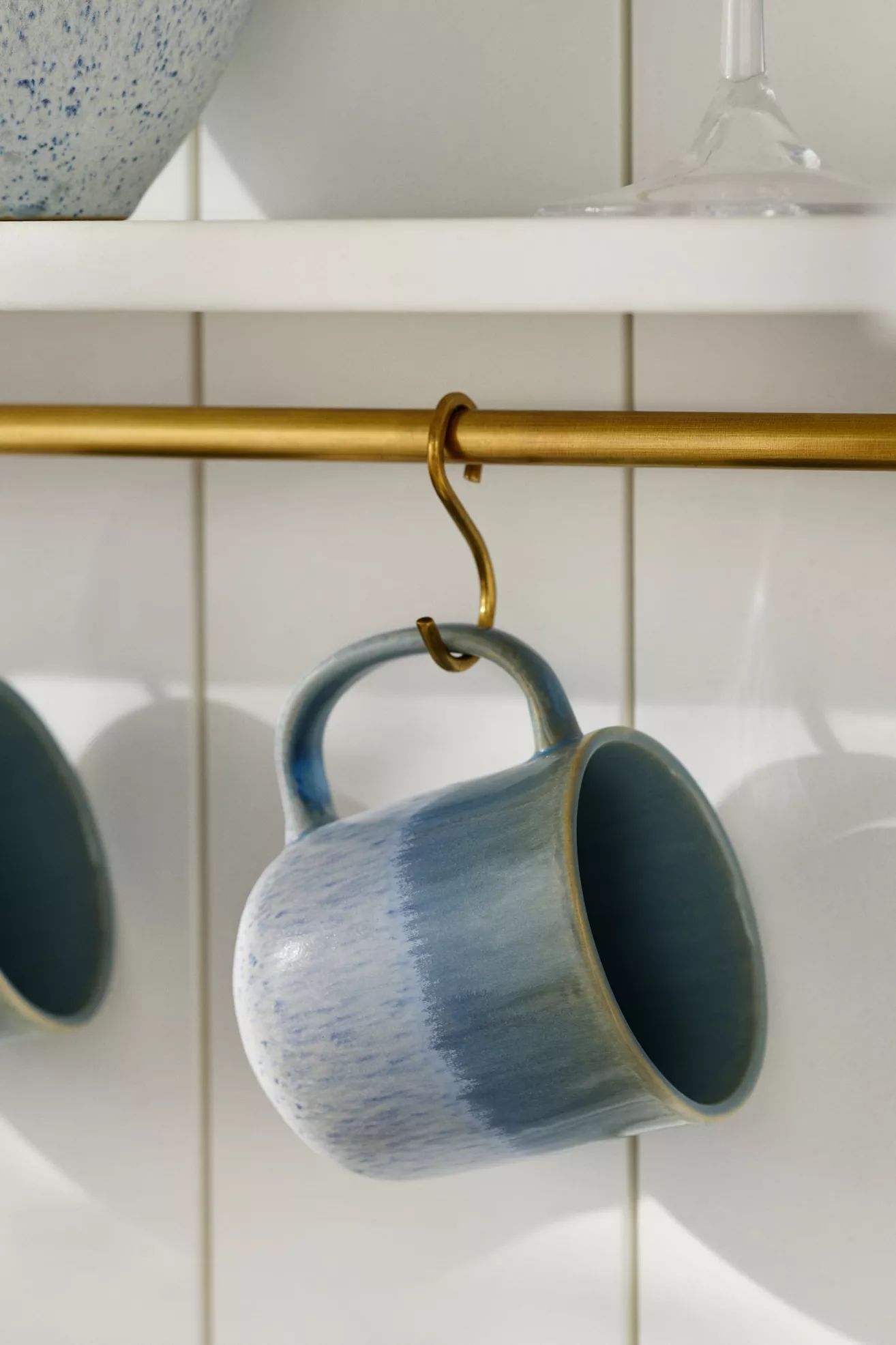 Jasper Portuguese Reactive Stoneware Mugs, Set of 4