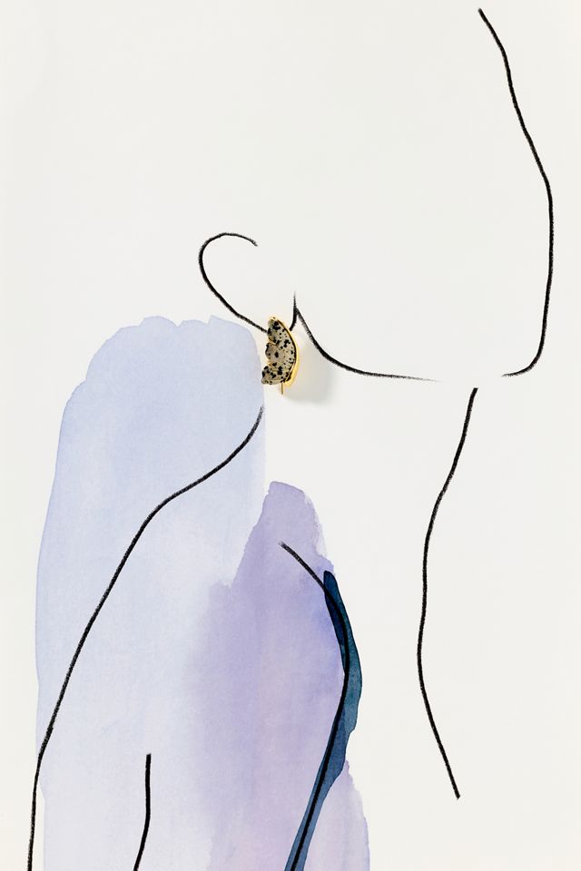 Chan Luu Jasper Butterfly Drop Earrings #2