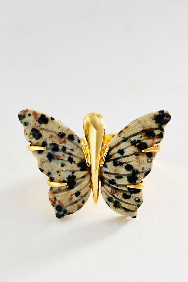 Chan Luu Jasper Butterfly Ring #1
