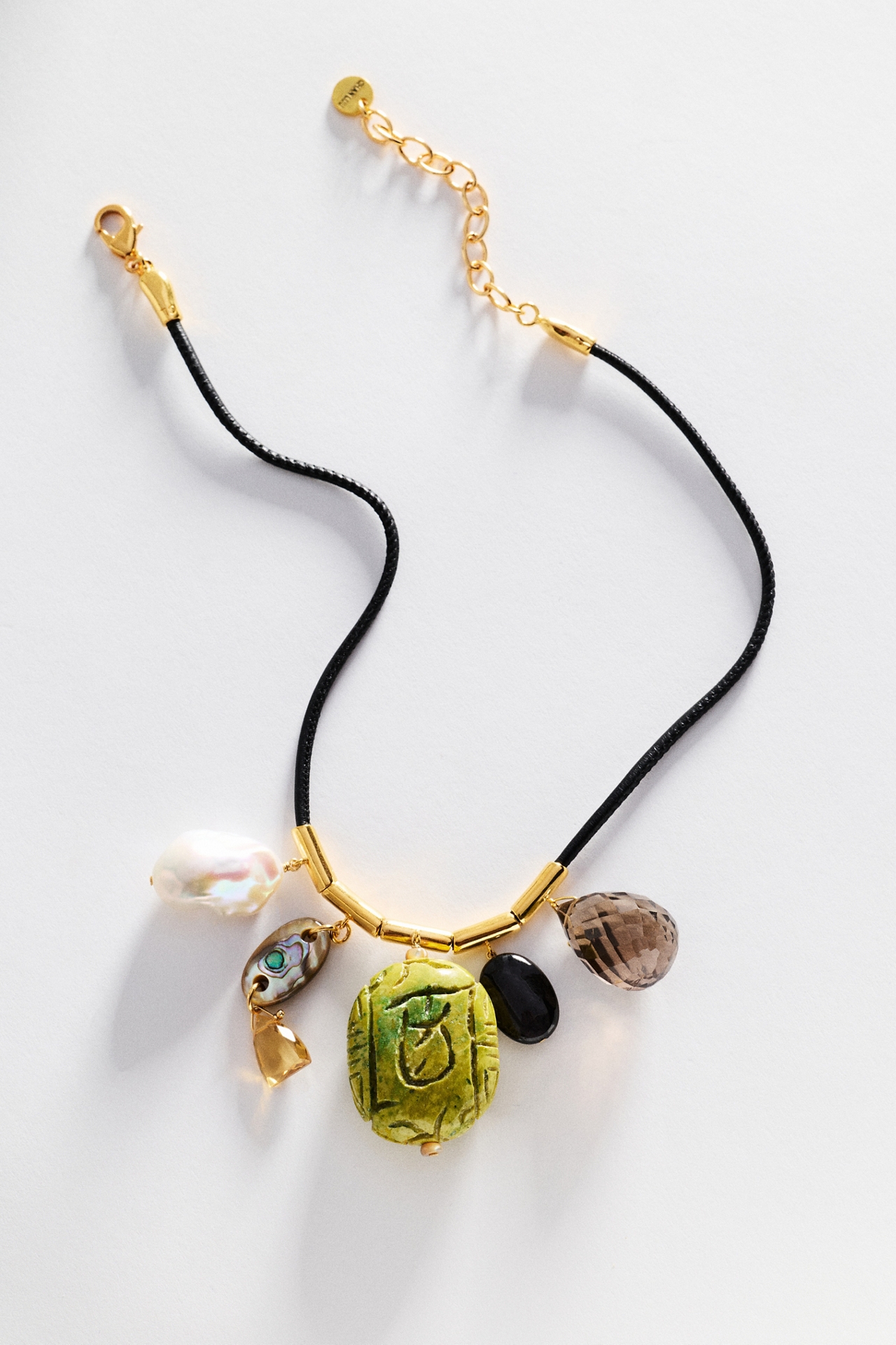 Chan Luu Serpentine Charm Necklace