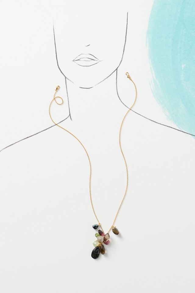 Chan Luu Rhian stone Pendant Necklace #2