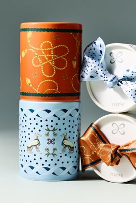 Maeve Scarf Fruity Vanilla Bean & Apple Ceramic Candle