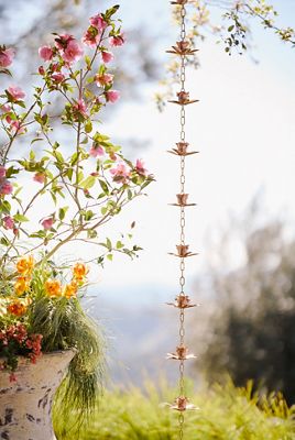 Daffodil Copper Rain Chain