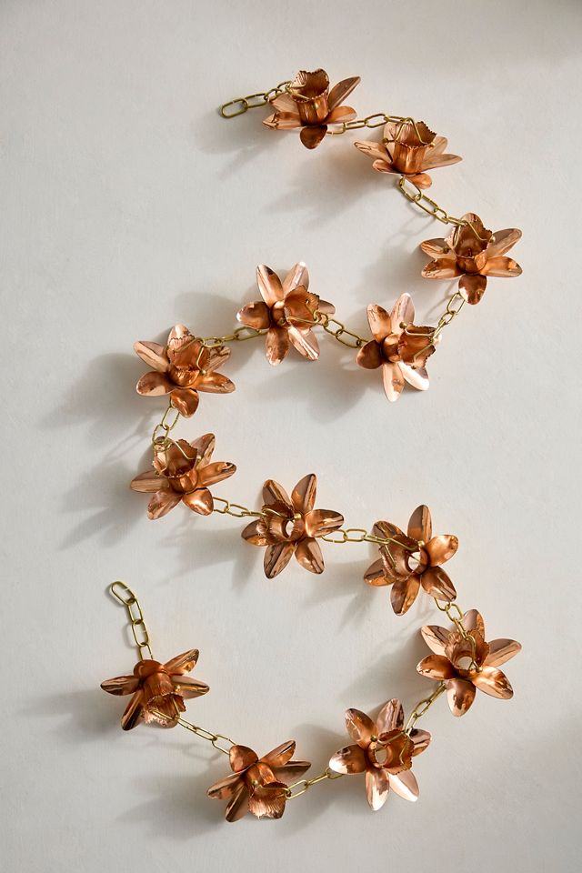 Daffodil Copper Rain Chain #5