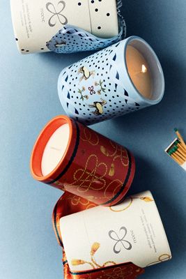 Maeve Scarf Amber Pumpkin & Spice Ceramic Candle